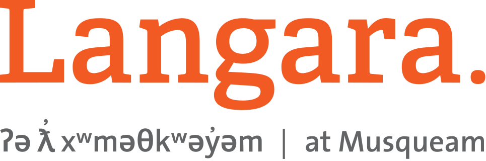 Langara College 标识